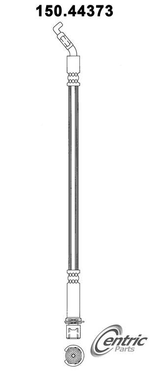 Centric Parts Brake Hydraulic Hose 150.44373