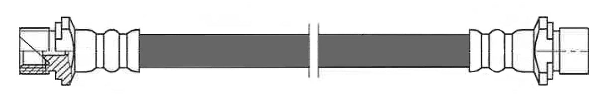 Centric Parts Brake Hose 150.44382