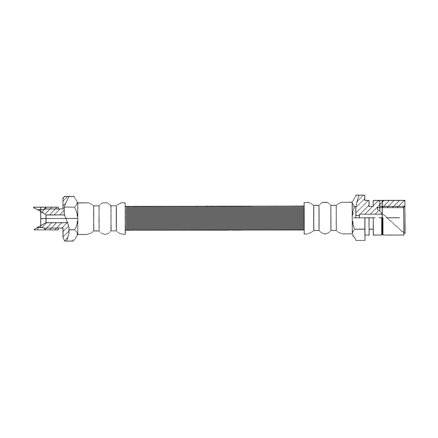 Centric Parts Brake Hose 150.44401