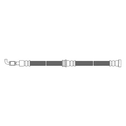 Centric Parts Brake Hydraulic Hose for Ford Probe 1992-1989 Mazda 626 1992-1988 MX-6 1992-1988 150.45320