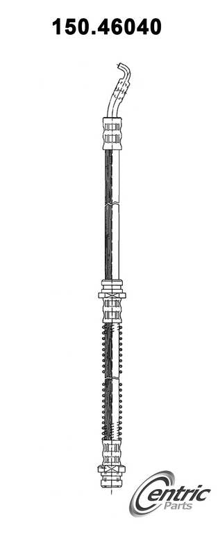 Centric Parts Brake Hose 150.46040