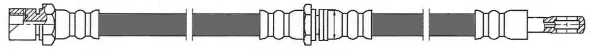 Stoptech Centric 80-84 Subaru DL Brake Hose - Front 150.47000