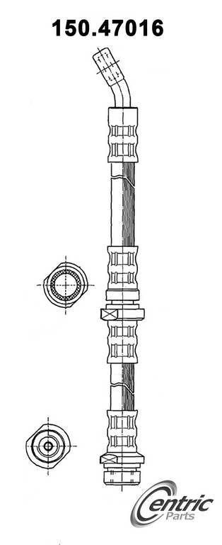 Centric Parts Brake Hydraulic Hose