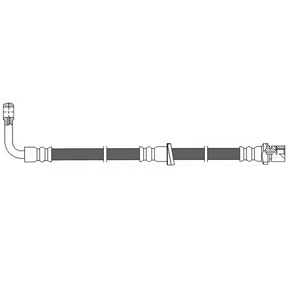 Centric Parts Brake Hose 150.47323