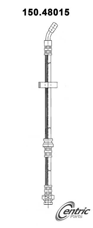 Centric Parts Brake Hydraulic Hose 150.48015