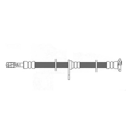 Centric Parts Brake Hydraulic Hose 150.48032