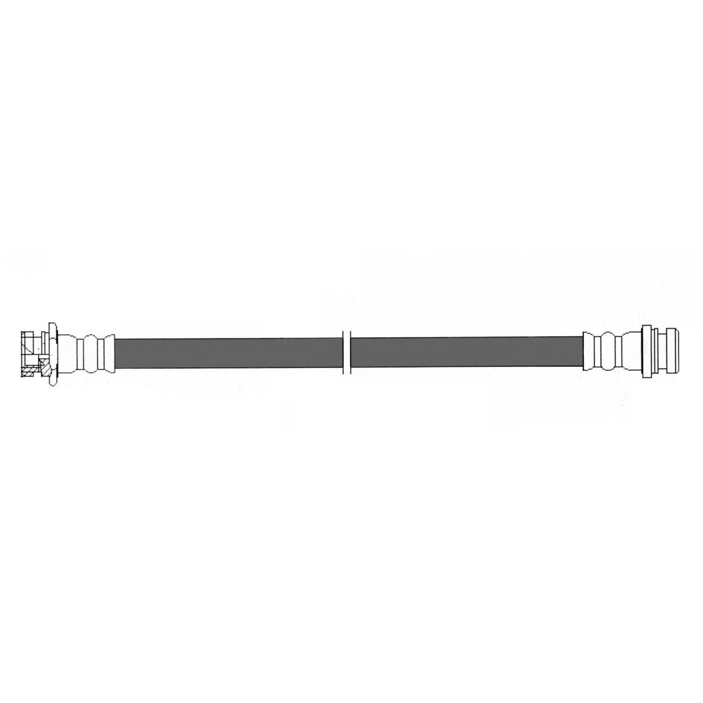 Centric Parts Brake Hydraulic Hose 150.48302