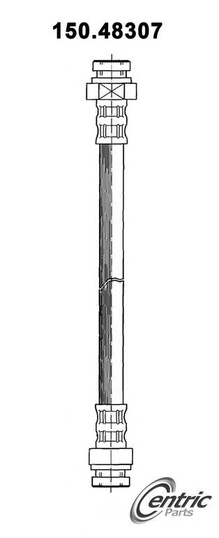 Centric Parts Brake Hydraulic Hose 150.48307