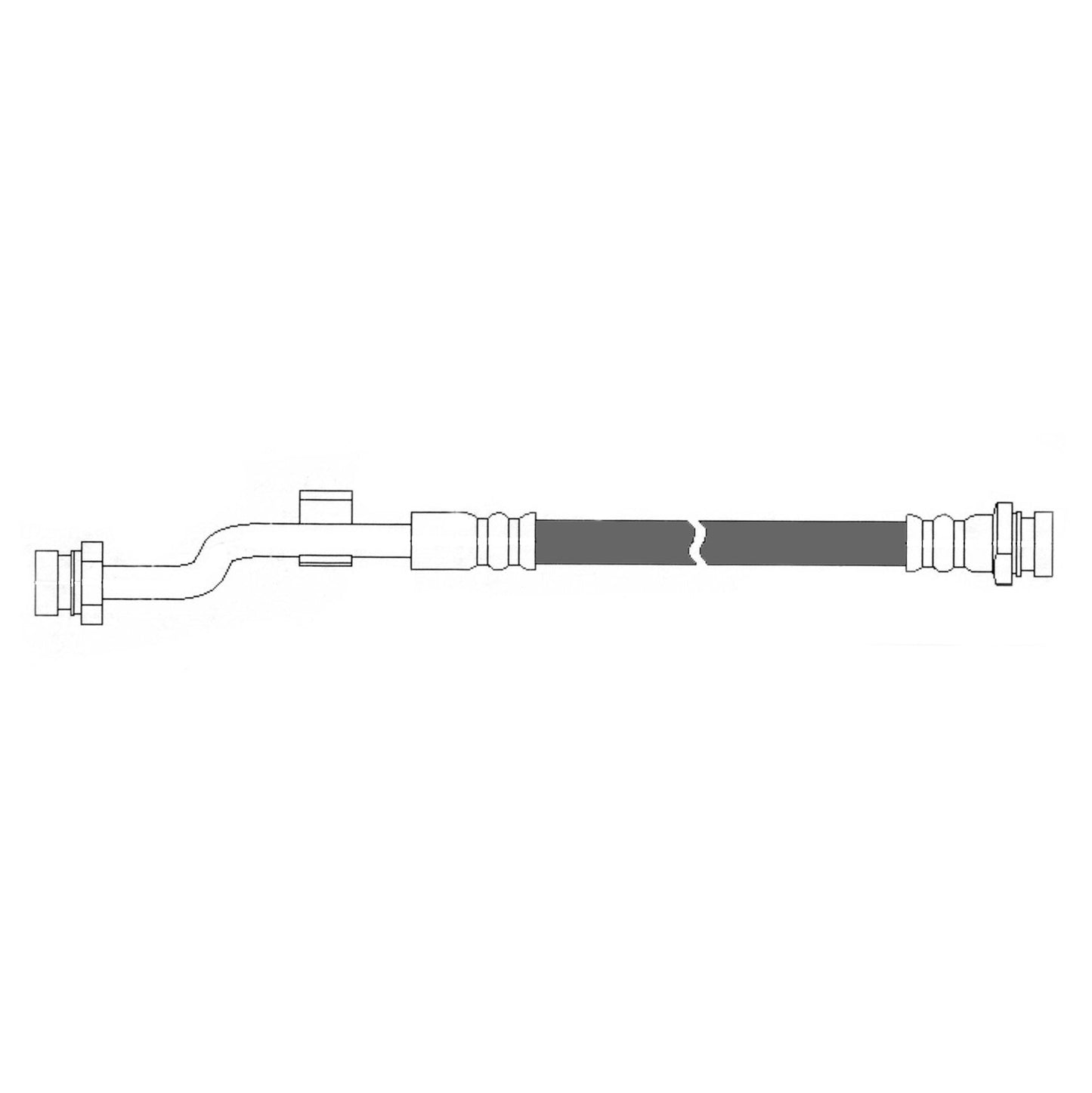 Centric Parts Brake Hydraulic Hose 150.50008