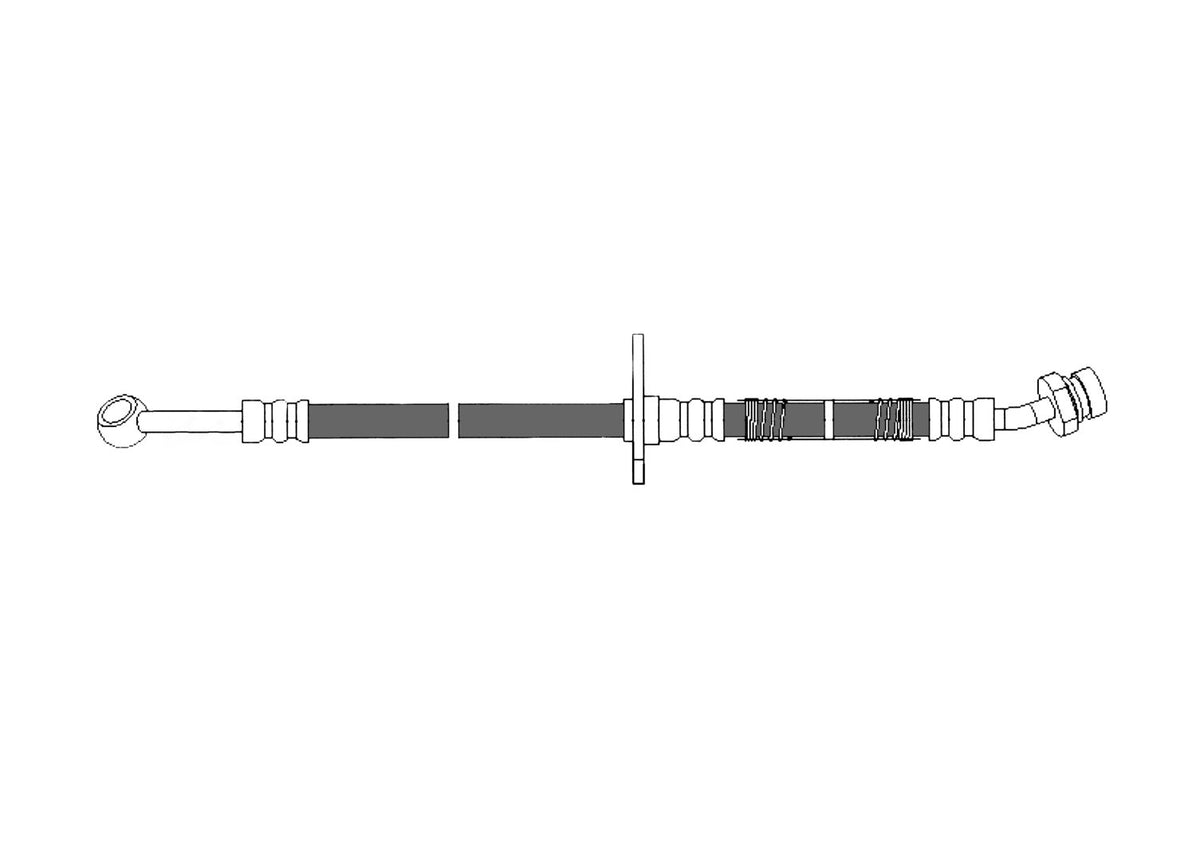 Centric Parts Brake Hose 150.50012