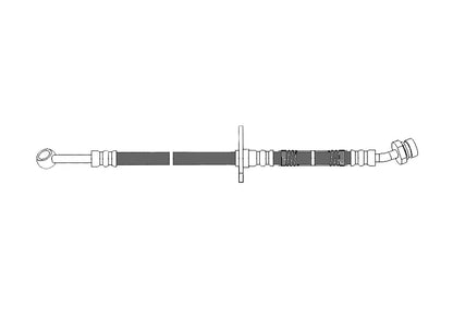Centric Parts Brake Hose 150.50012