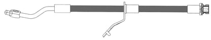 Centric Parts Brake Hose 150.50054