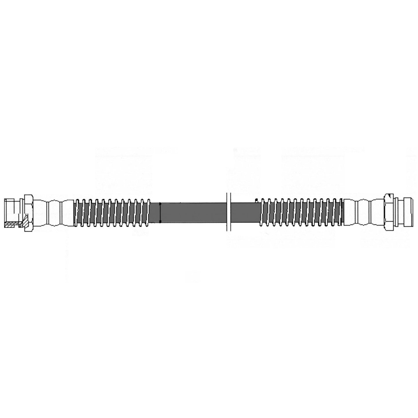 Centric Parts Brake Hydraulic Hose 150.50306
