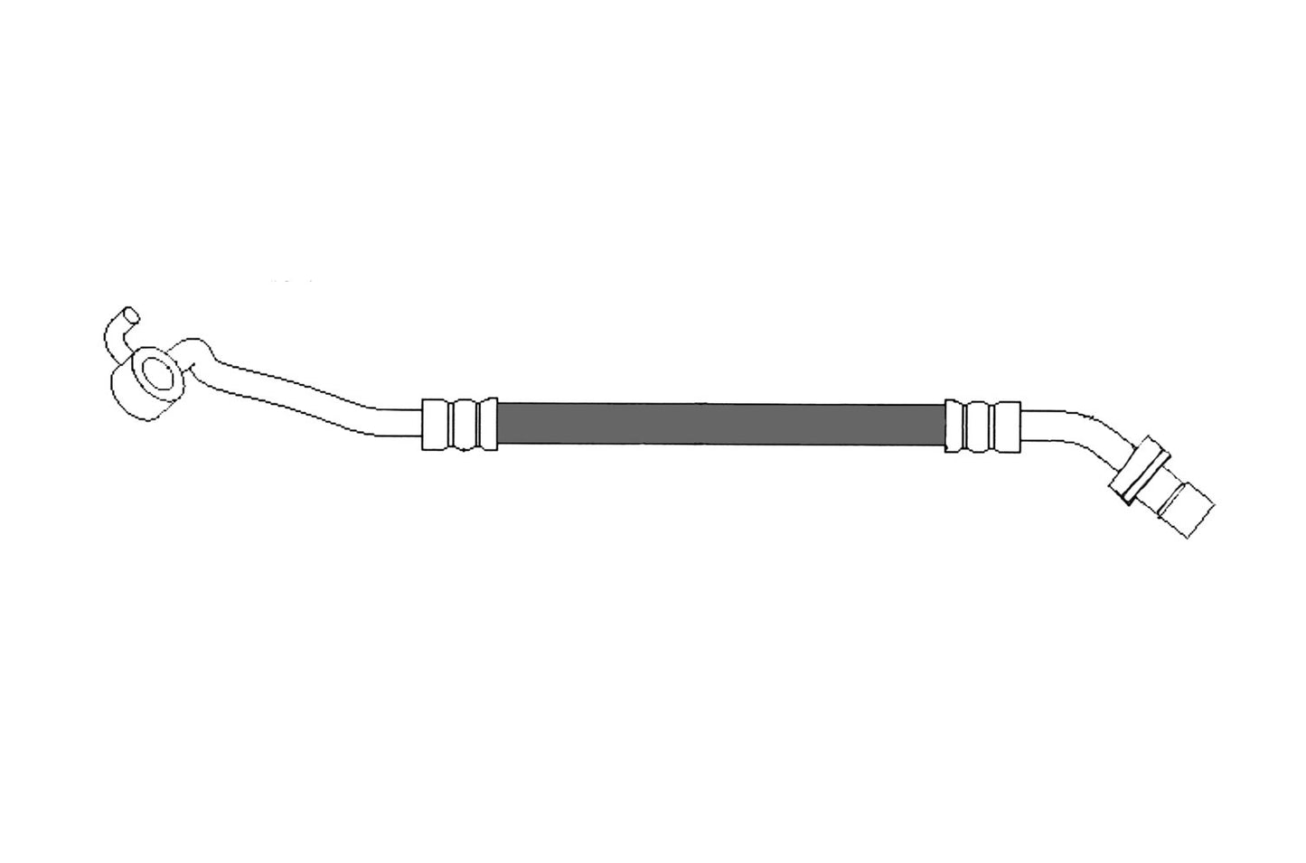 Stoptech Centric Brake Hose - Rear Right 150.50347
