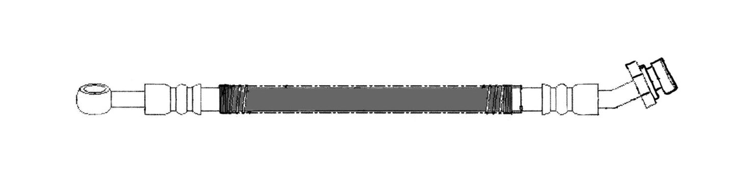 Centric Parts Brake Hydraulic Hose 150.50353