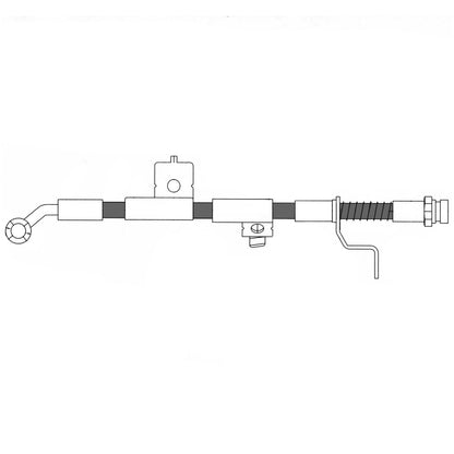 Centric Parts Brake Hose 150.51007