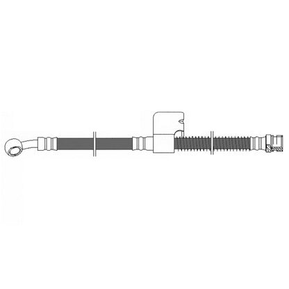 Centric Parts Brake Hose 150.51011