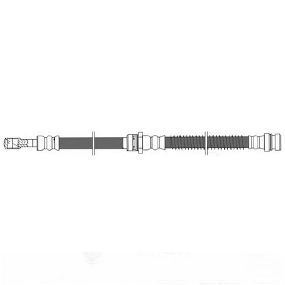 Centric Parts Brake Hydraulic Hose for 2005-2009 Hyundai Tucson 2005-2010 Kia Sportage 150.51017