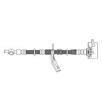 Centric Parts Brake Hose 150.51078