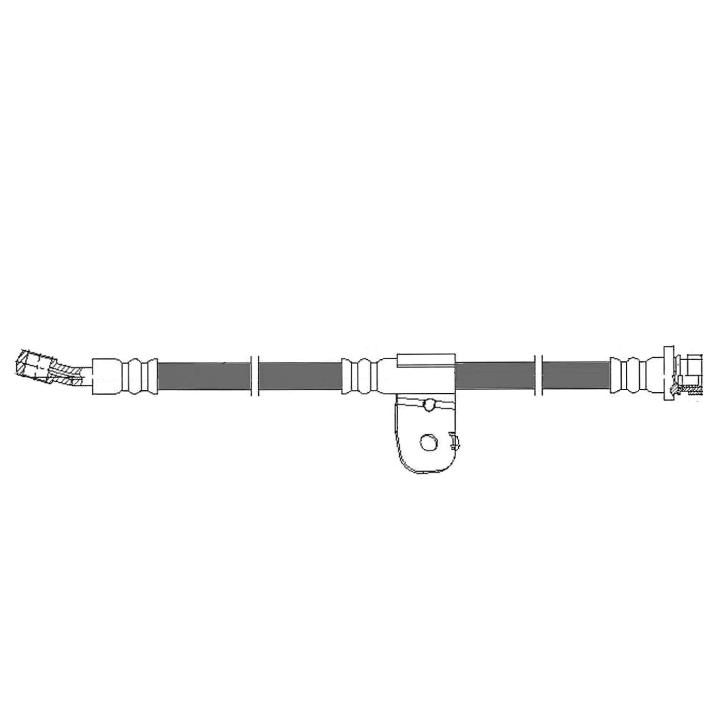 Centric Parts Brake Hose 150.51085