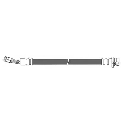 Centric Parts Brake Hose 150.51333