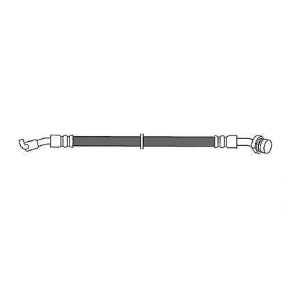 Centric Parts Brake Hydraulic Hose for 2012-2017 Hyundai Azera, 2009-2015 Sonata, 2014-2016 Kia Cadenza, 2011-2013 Optima 150.51341