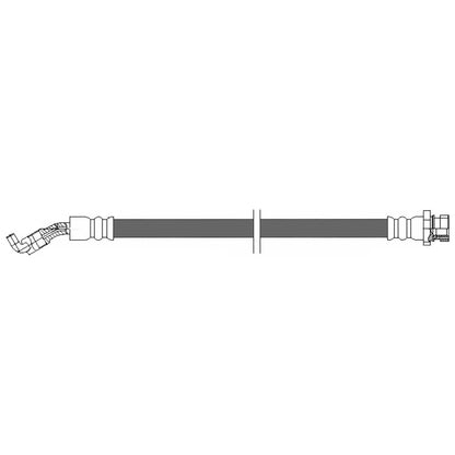 Centric Parts Brake Hydraulic Hose for 2010-2015 Hyundai Tucson 2011-2016 Kia Sportage 150.51345
