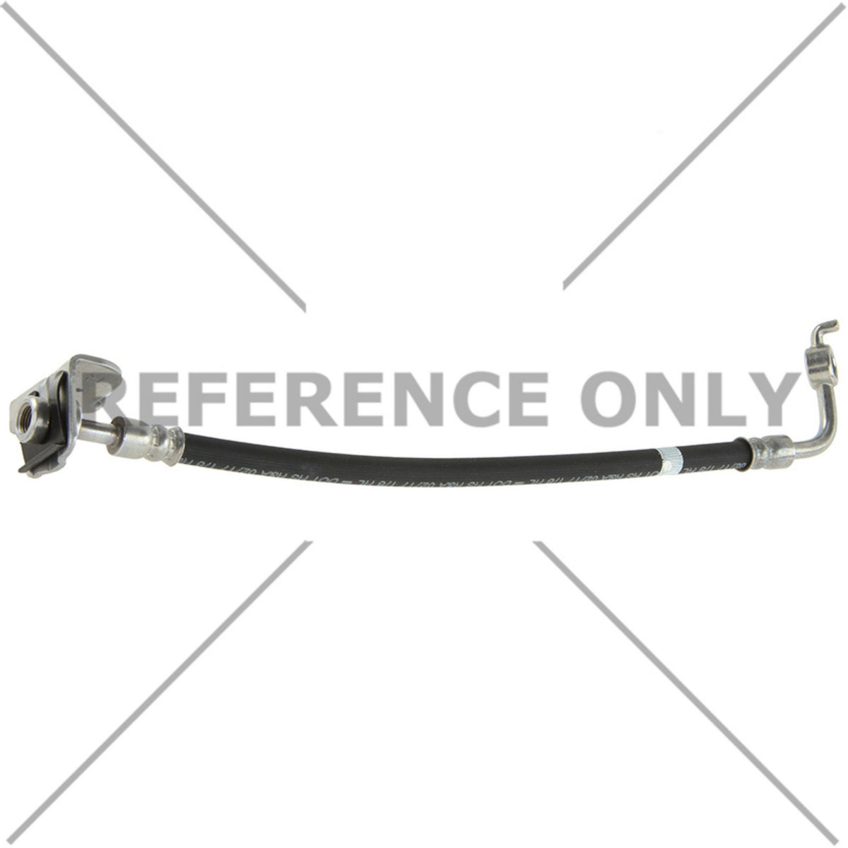 Centric Parts Brake Hydraulic Hose for 2020-2017 Hyundai Elantra, 2020-2018 Elantra GT, 2020-2019 Kia Forte, 2020 Forte5 150.51383