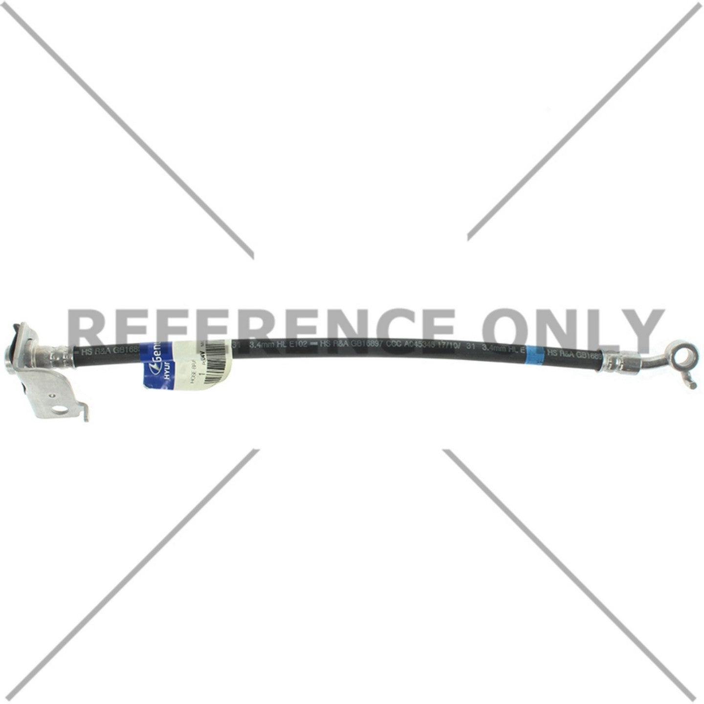 Centric Parts Brake Hydraulic Hose for 2018-2023 Hyundai Kona 150.51394