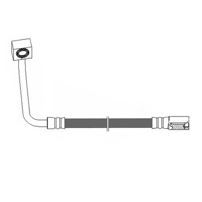 Centric Parts Brake Hydraulic Hose for Jeep Commander 2006-2010 Grand Cherokee 2005-2010 150.58018