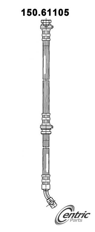 Centric Parts Brake Hose 150.61105