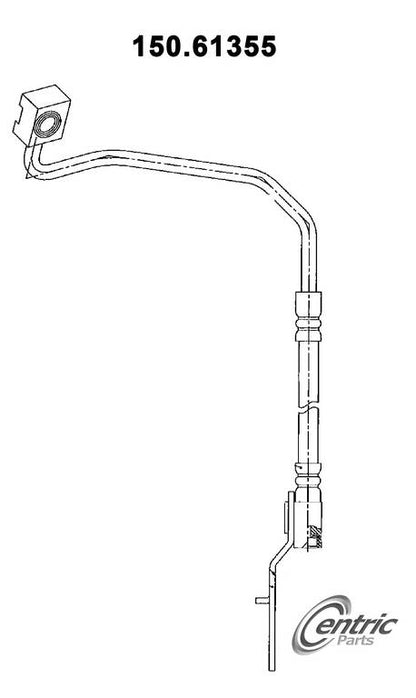 Centric Parts Brake Hose 150.61355