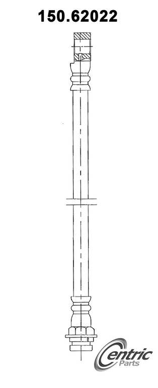 Stoptech Centric Brake Hose - Front 150.62022