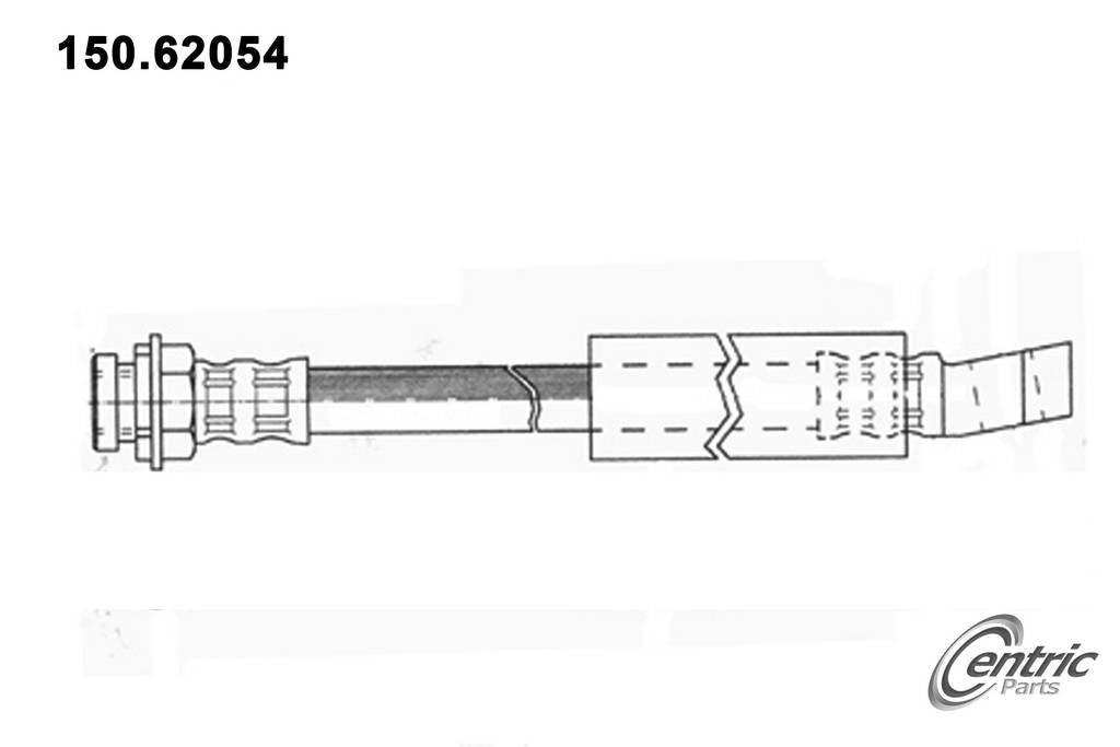 Stoptech Centric Brake Hose - Front 150.62054