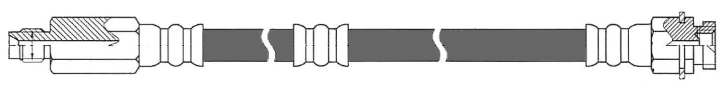 Centric Parts Brake Hose 150.62093