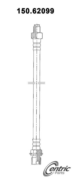 Centric Parts Brake Hose 150.62099