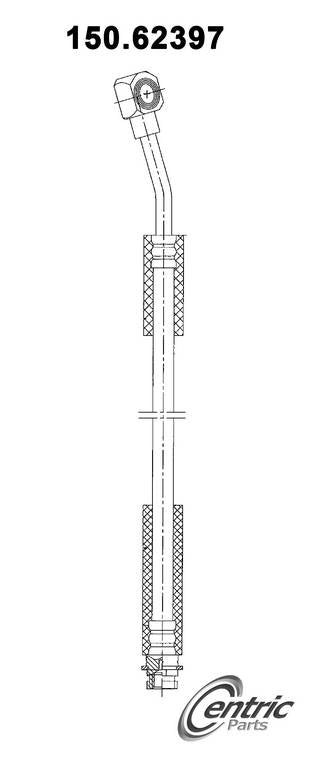 Centric Parts Brake Hose 150.62379