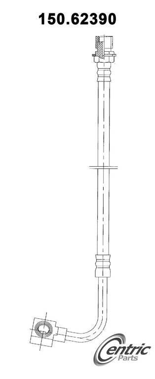 Centric Parts Brake Hydraulic Hose 150.62390