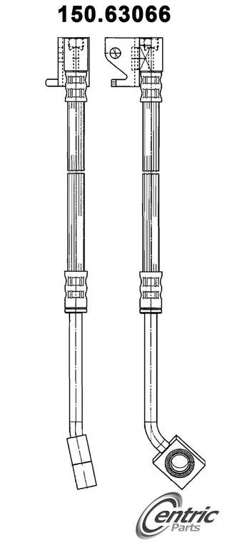 Centric Parts Brake Hydraulic Hose