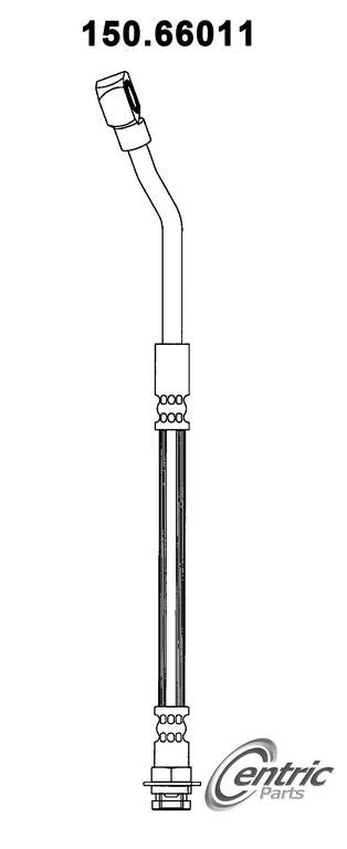 Centric Parts Brake Hydraulic Hose 150.66011