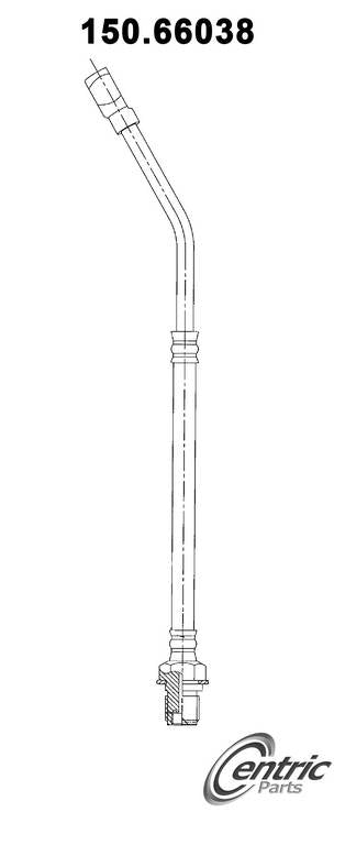 Centric Parts Brake Hydraulic Hose 150.66038
