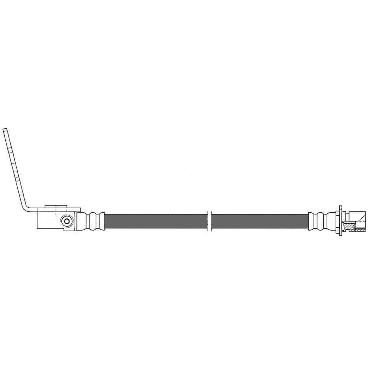 Centric Parts Brake Hose 150.66417
