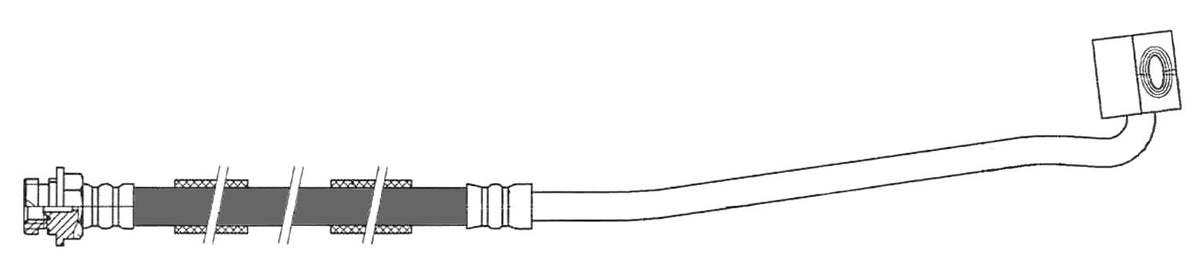 Centric Parts Brake Hose 150.67048