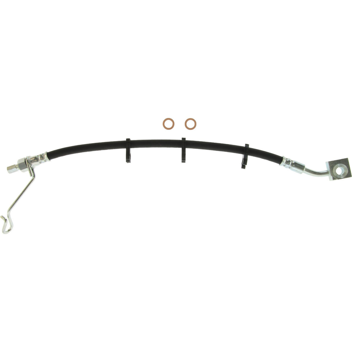 Centric Parts Brake Hydraulic Hose for 2020-2012 Ram 1500, 2022-2019 Classic, 2016 4000 150.67418
