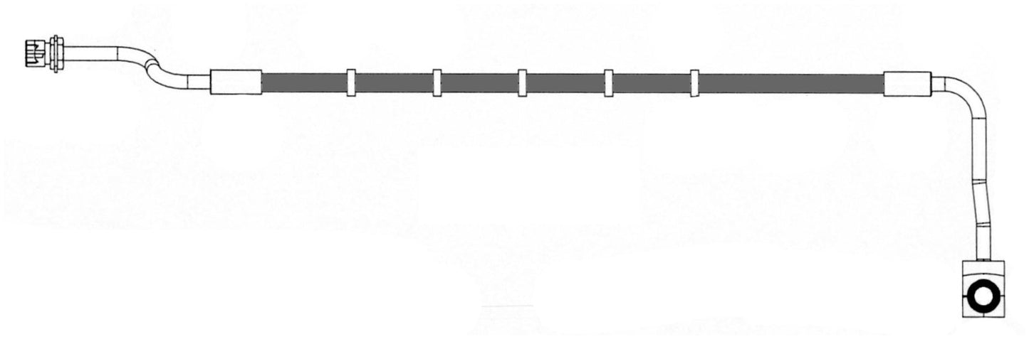 Centric Parts Brake Hydraulic Hose for 2009-2004 Chevrolet Kodiak C6500