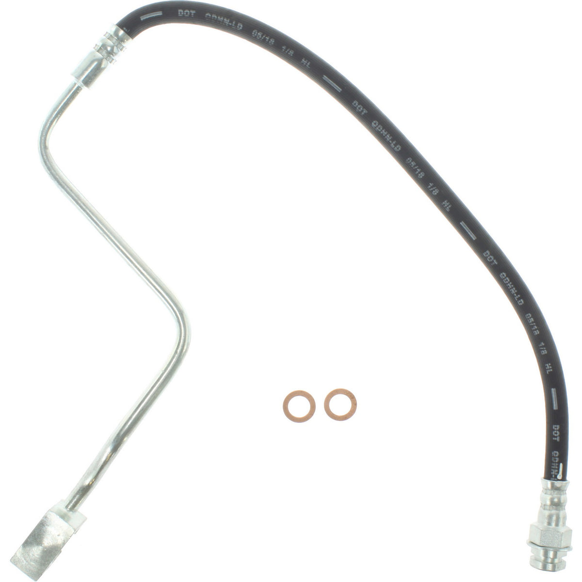 Centric Parts Brake Hydraulic Hose for Ford F53 1996-1988 Ford F59 1996-1988 Ford Super Duty 1997-1988 150.79002