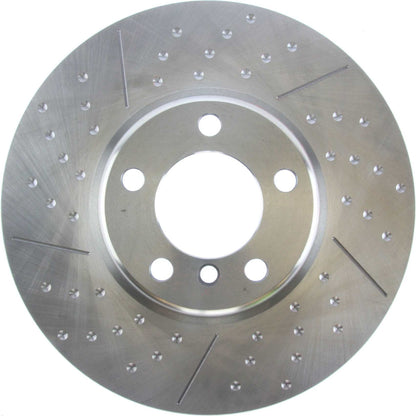 Centric Parts Disc Brake Rotor C-Tek Standard Slotted with G11 Metallurgy for 2014-2021 BMW 228i 230i 320i 328i 226.34140