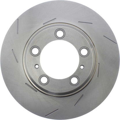 Centric Parts Disc Brake Rotor Standard Slotted with G11 Metallurgy for 1999-2010 Porsche 911 2020-2018 Porsche 911 2010-2013 Panamera 226.37040