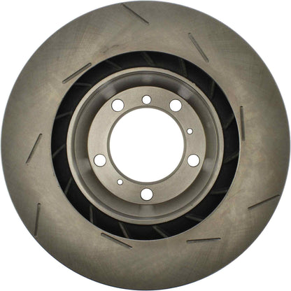 Centric Parts Disc Brake Rotor Standard Slotted with C-Tek for 2007-2013 Porsche 911 2010-2016 Panamera 226.37054
