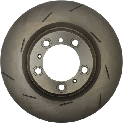 Centric Parts Disc Brake Rotor Standard Slotted with C-Tek for 2007-2013 Porsche 911 2010-2016 Panamera 226.37054
